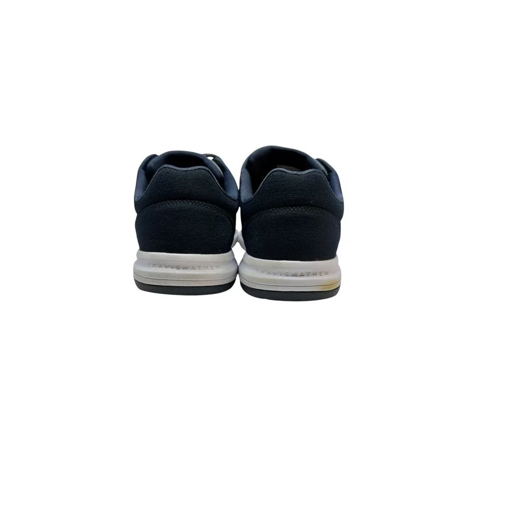 Travis Mathew Mens The Daily 2.0 Woven Lace Up Golf Shoes Size 8.5 Preppy